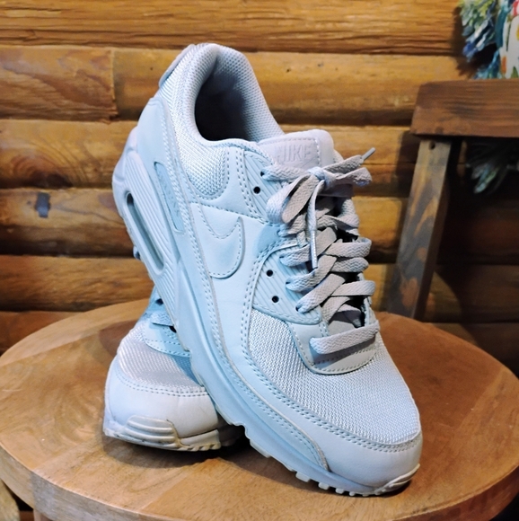 Nike Other - Nike Air Max 90 Triple Grey Wolf Gray CN8490-001 Men's Size 8.5